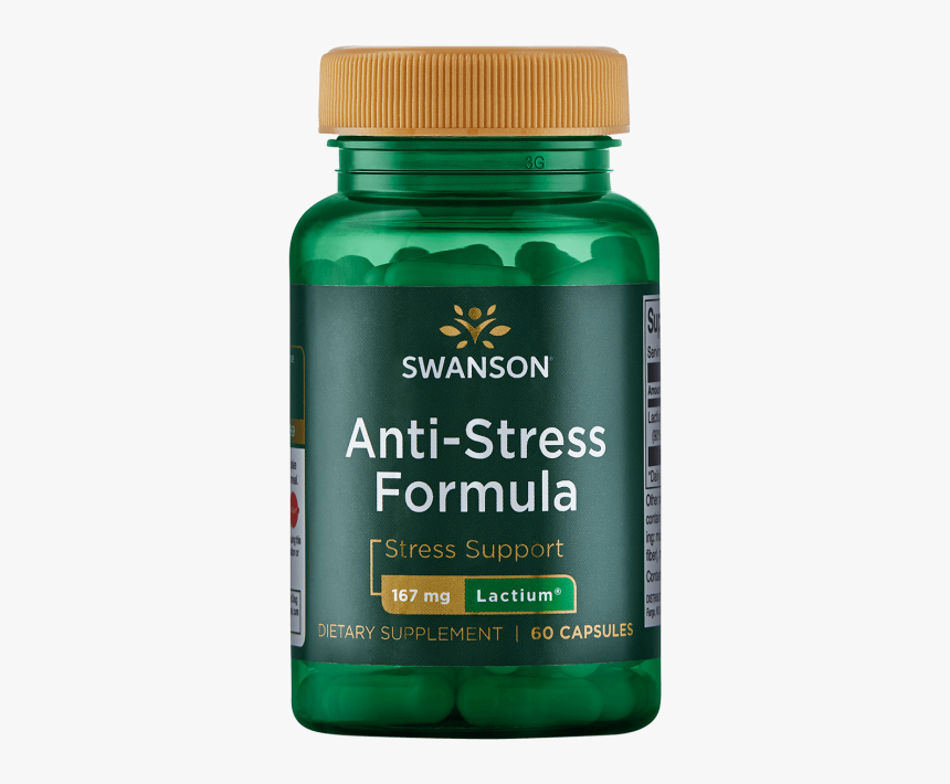 Swanson Anti-stress Formula - Folic Acid Food Supplements, HD Png Download, Free Download