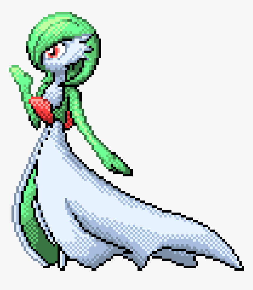 Gardevoir Pixel Art, HD Png Download, Free Download