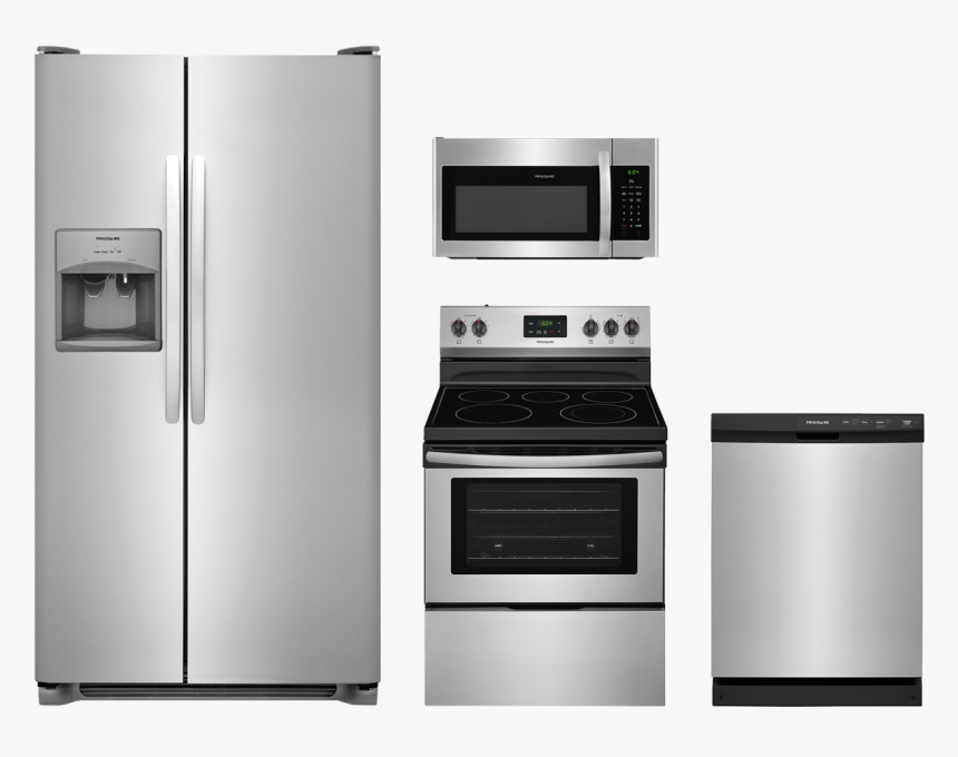 Kitchen Appliance Packages Home Appliances Kitchen - Microwave Oven 4 Side, HD Png Download, Free Download