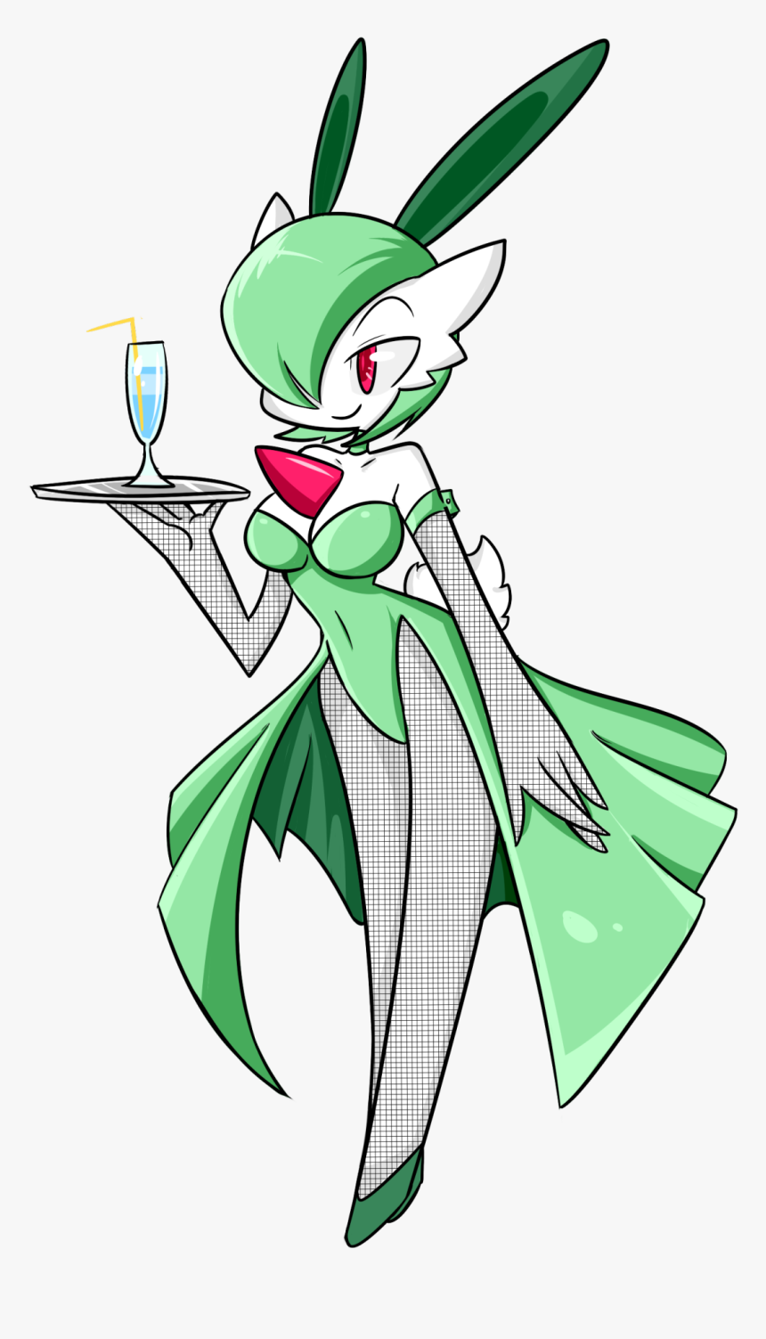 Pokkén Tournament Green Leaf Vertebrate Fictional Character - Gardevoir Rule 34, HD Png Download, Free Download