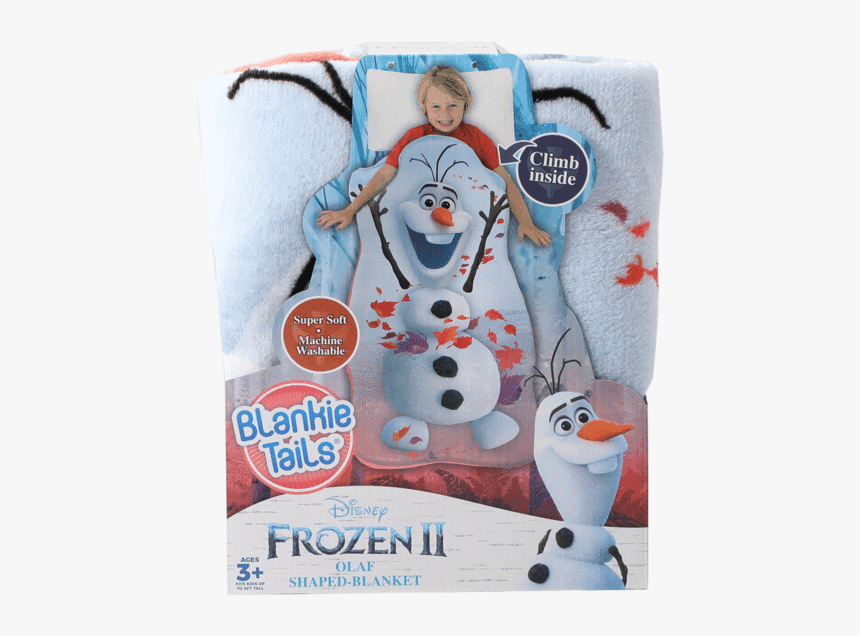 Disney Frozen 2 Olaf Blankie Tails - Cartoon, HD Png Download, Free Download