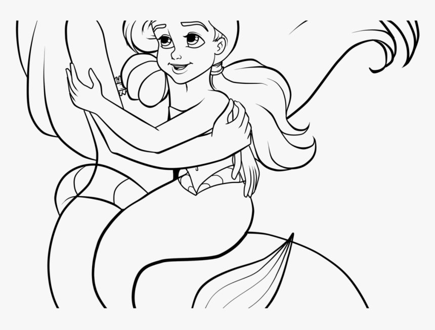 Headless Horseman Colouring Pages Coloring Color Page - Melody Little Mermaid Coloring, HD Png Download, Free Download