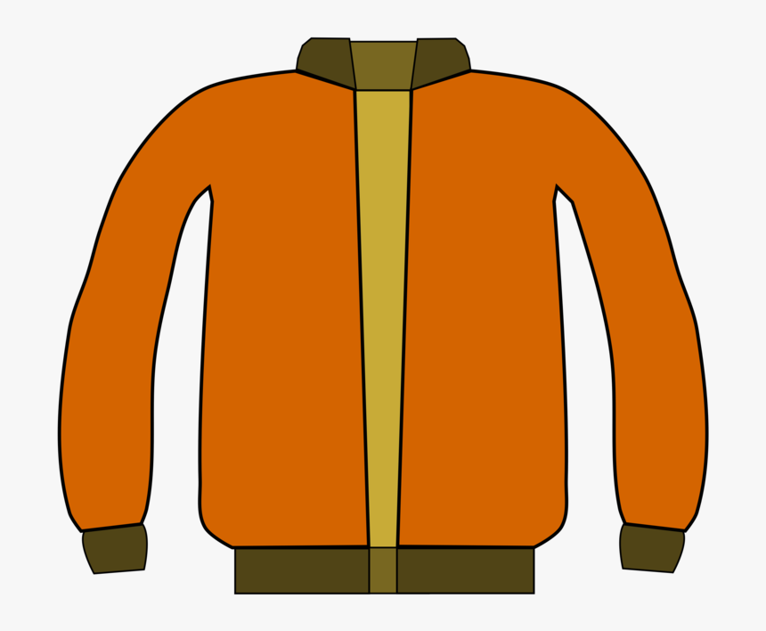 Outerwear,sleeve,yellow - Jacket Clipart, HD Png Download - kindpng