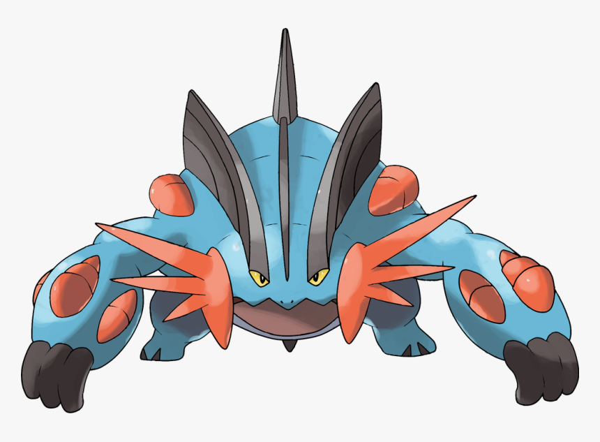 Pokemon Megaevolution Megaswampert Swampert Freetoedit - Draw Pokemon Mega Swampert, HD Png Download, Free Download