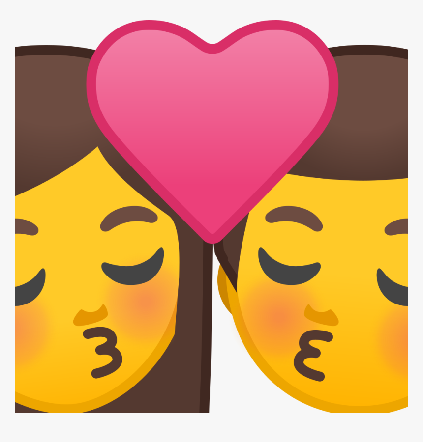 Kiss Woman Man Icon - Man Woman Love Emoji, HD Png Download, Free Download
