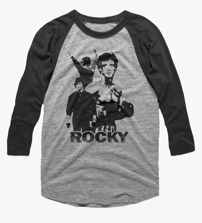 Collage Rocky Raglan Baseball Shirt - Ratt Band Shirt, HD Png Download, Free Download