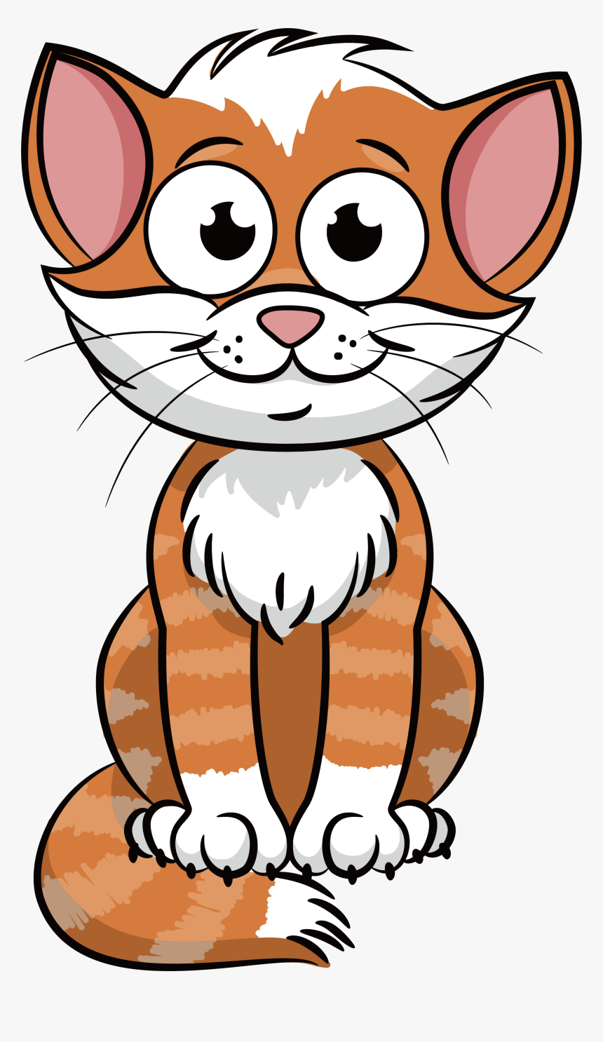 Cat Dog Kitten - Cat Vector Png, Transparent Png, Free Download