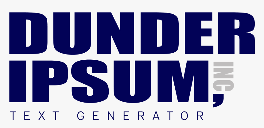 Dunder Mifflin Logo Template, HD Png Download, Free Download