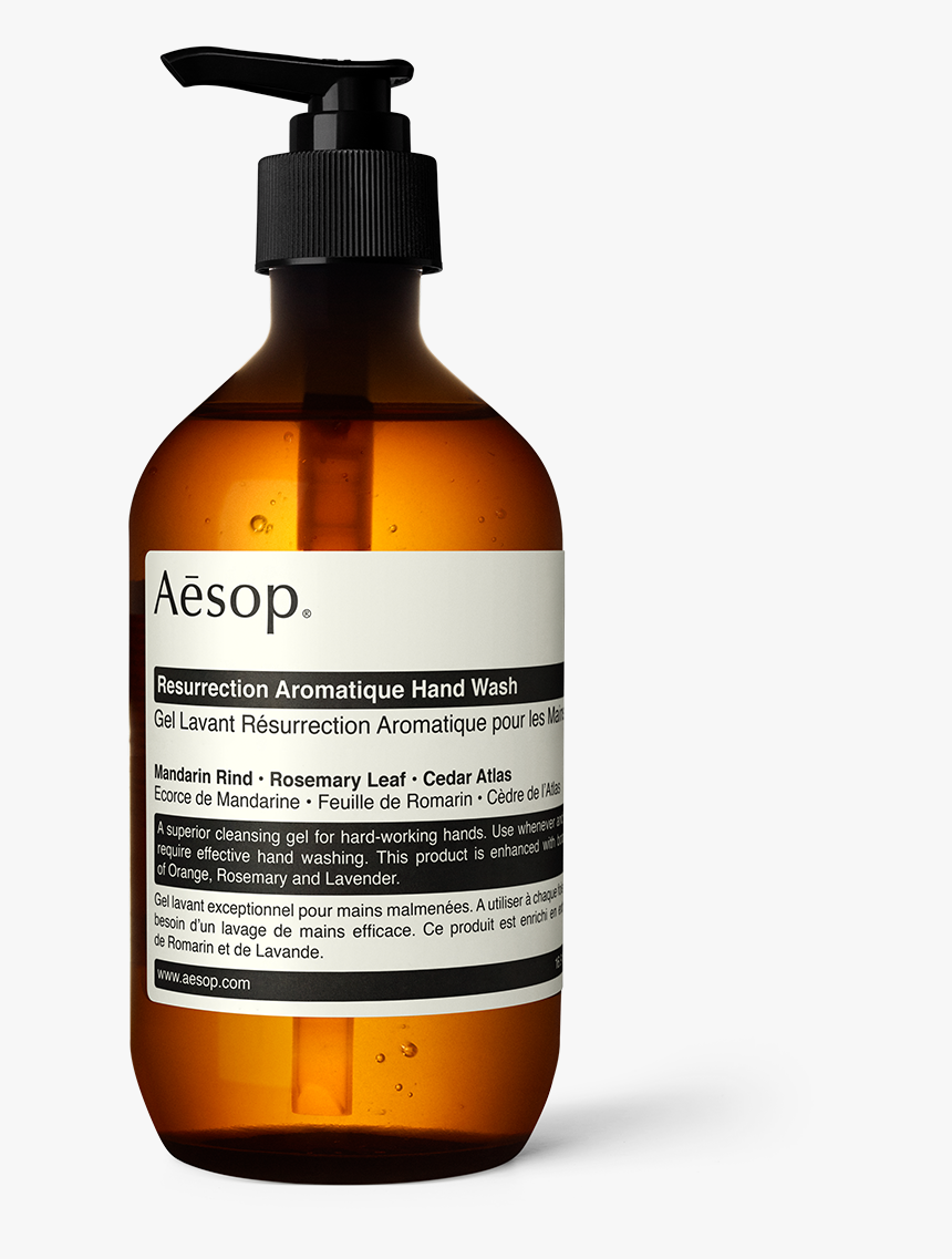 Actavis Bottle Png - Aesop Resurrection Aromatique Hand Wash, Transparent Png, Free Download