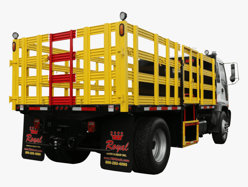 Stake Truck Body Upfits - Trailer Truck, HD Png Download, Free Download