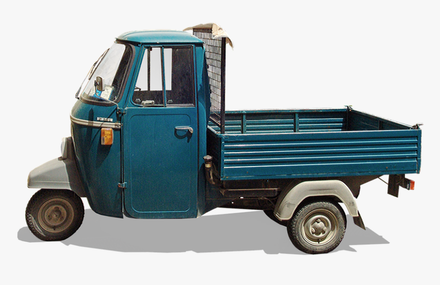 Italy, Classic, Tricycle, Platform Truck, Box Car - Truck, HD Png Download, Free Download