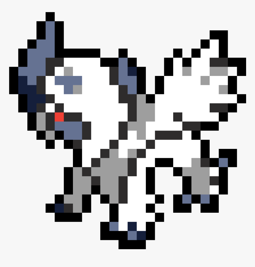 Mega Absol Pixel Art, HD Png Download, Free Download