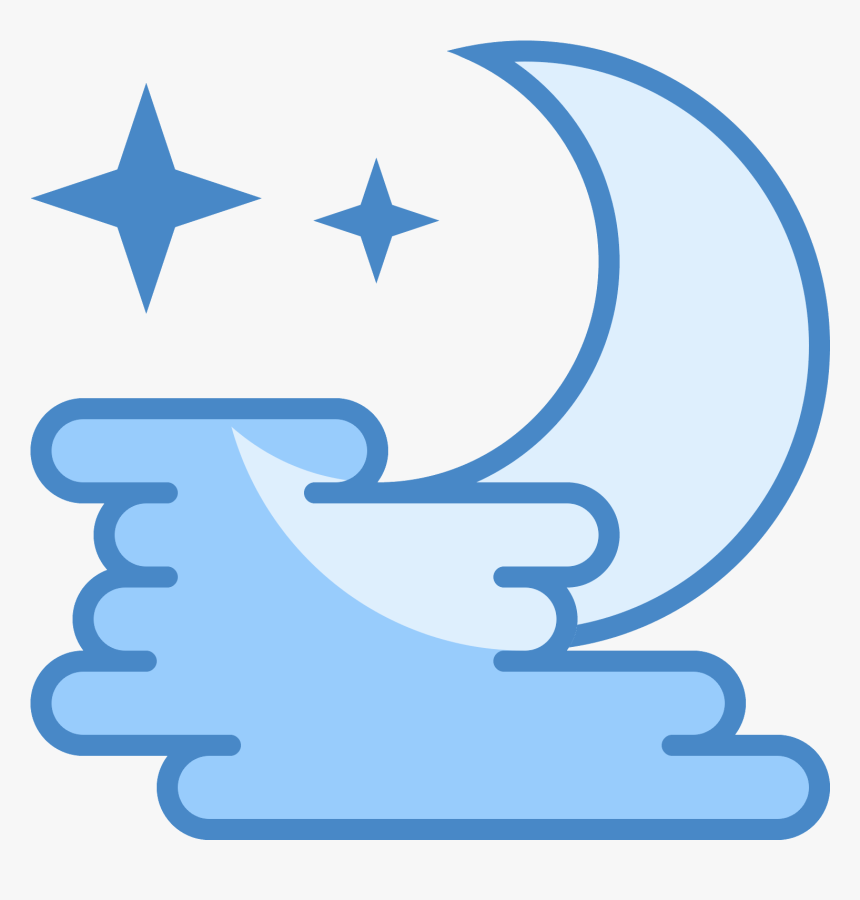 This Icon Is Three Small Lines, Staggered In An Alternating - Foggy Night Icon, HD Png Download, Free Download