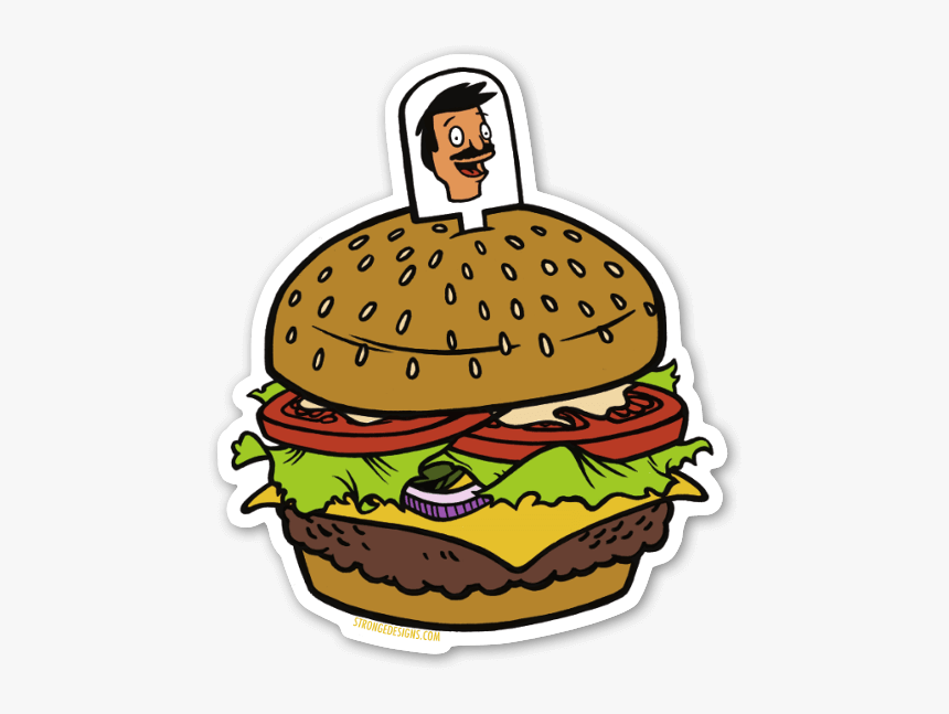 Bob"s Burger Sticker - Bobs Burgers Sticker, HD Png Download, Free Download