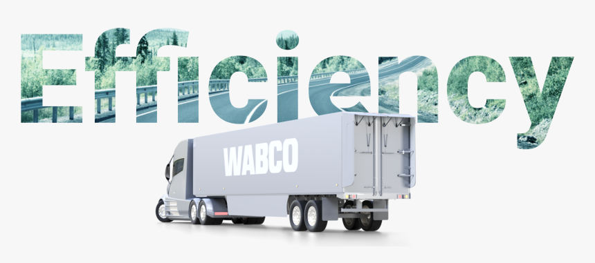 Efficiency - Trailer Truck, HD Png Download, Free Download