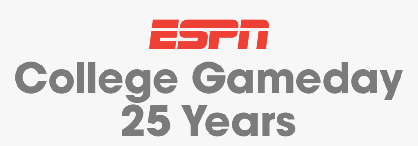 College Gameday 25 Years - Espn, HD Png Download, Free Download