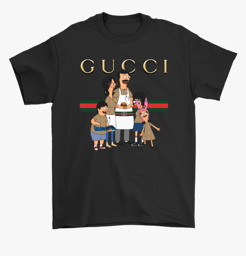 Gucci Hamburger Bob’s Burgers Restaurant Cartoon Shirts - Bobs Burgers Adidas Shirt, HD Png Download, Free Download