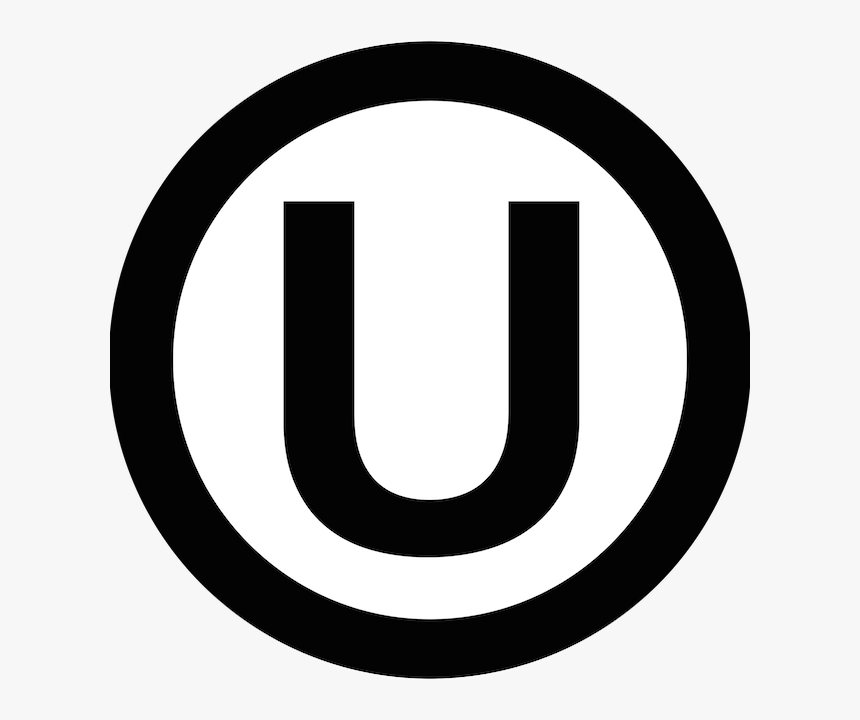 The Hechsher, Or Kosher Seal Of The Orthodox Union - Copyright Symbol, HD Png Download, Free Download
