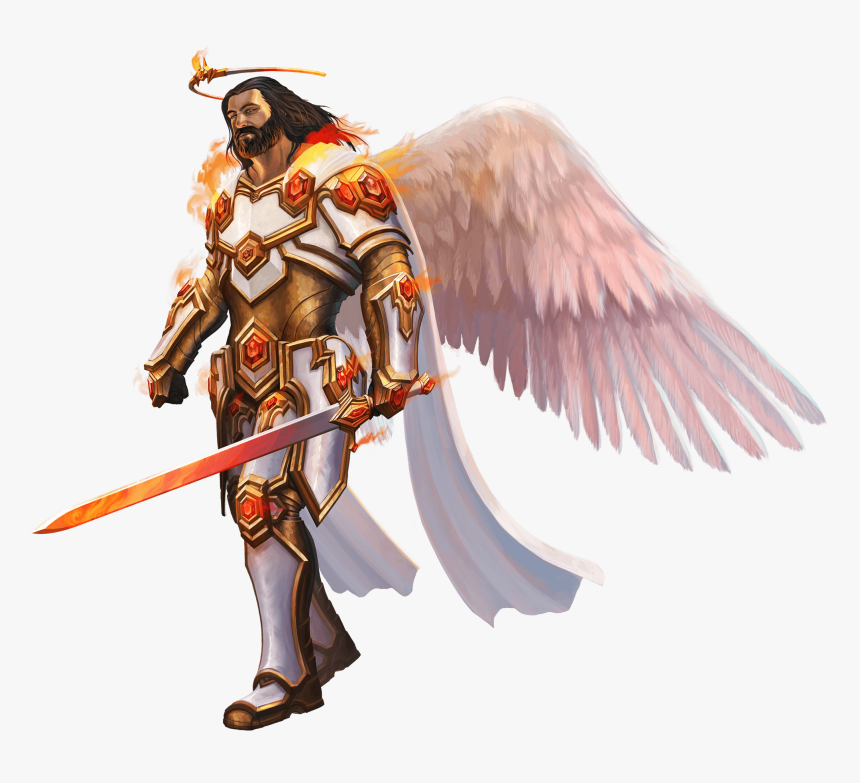 Transparent Angel Warrior Png - Powerful Angels, Png Download, Free Download