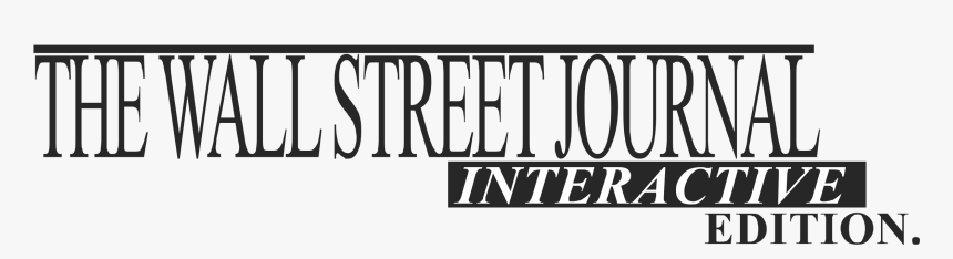 The Wall Street Journal Ie Logo Png Transparent - Wall Street Journal, Png Download, Free Download