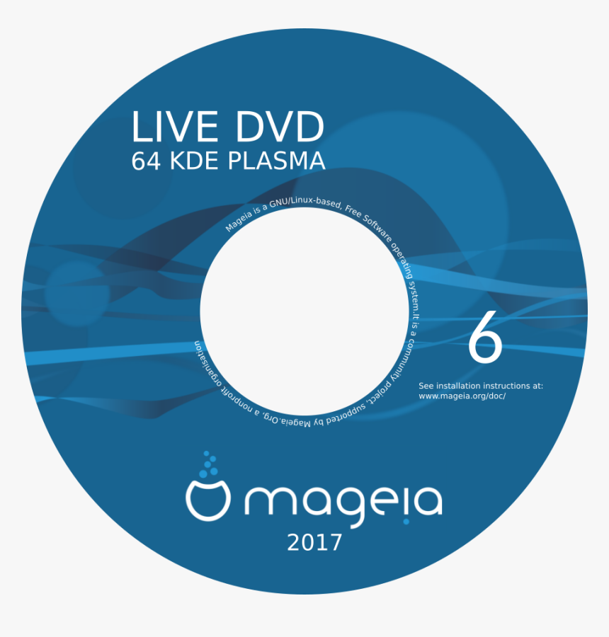 Mageia 6 Livedvd Kde Plasma 64bit - Mageia, HD Png Download, Free Download