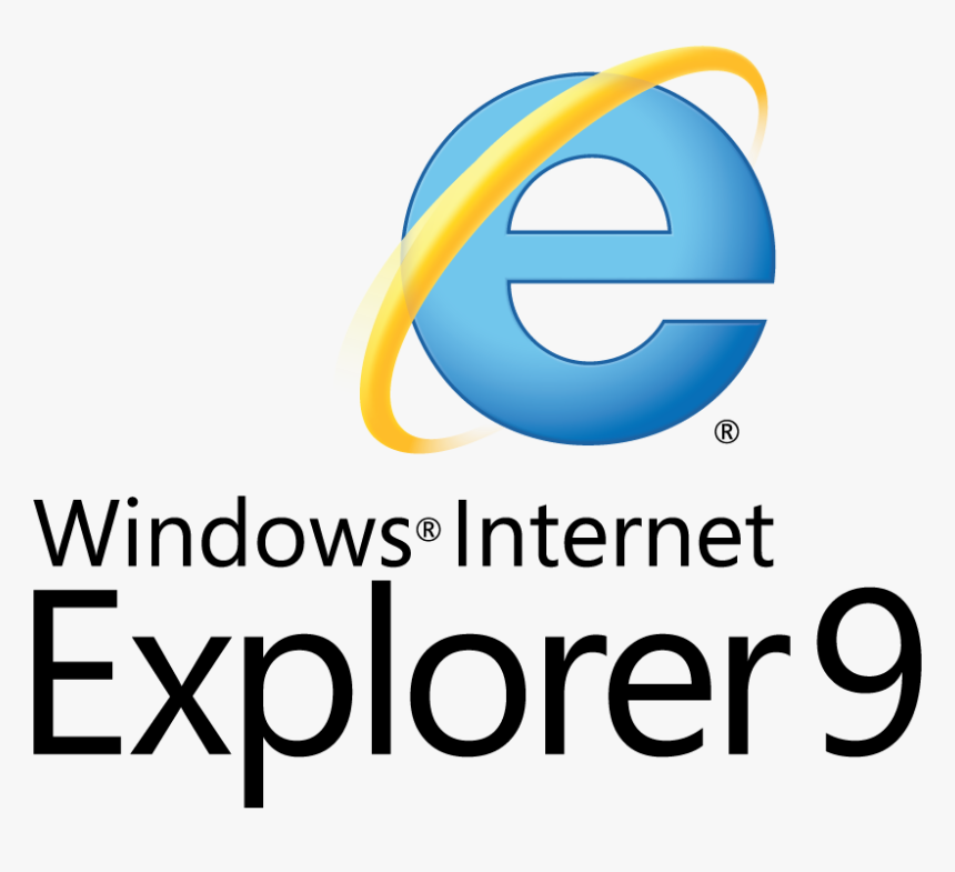 Logo De Internet Explorer 9, HD Png Download, Free Download