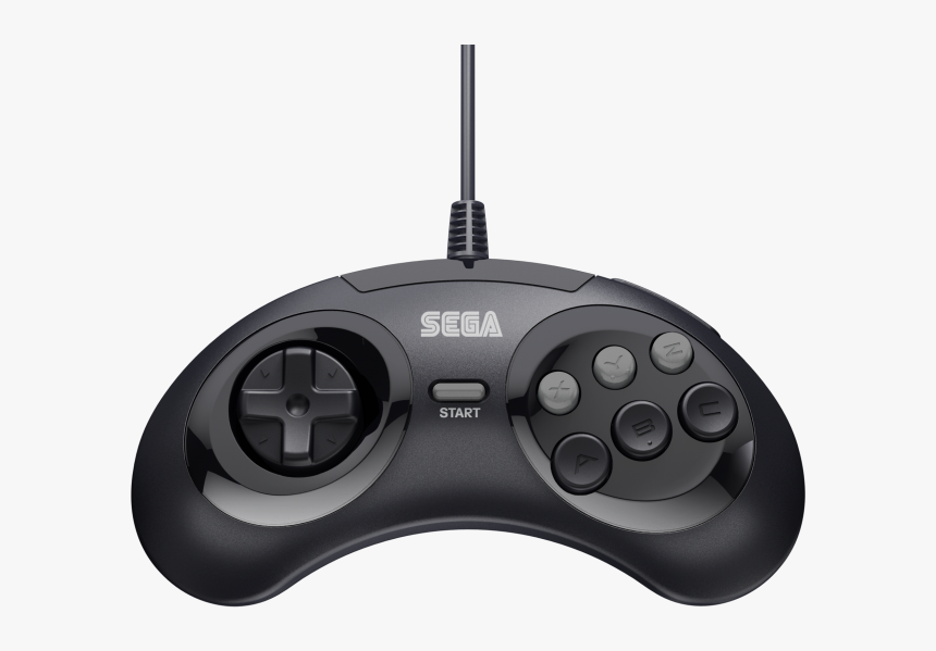 Sega Genesis 6 Button Controller, HD Png Download, Free Download