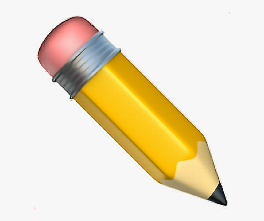 Pencil Clipart Emoji - Pencil Emoji Apple, HD Png Download, Free Download