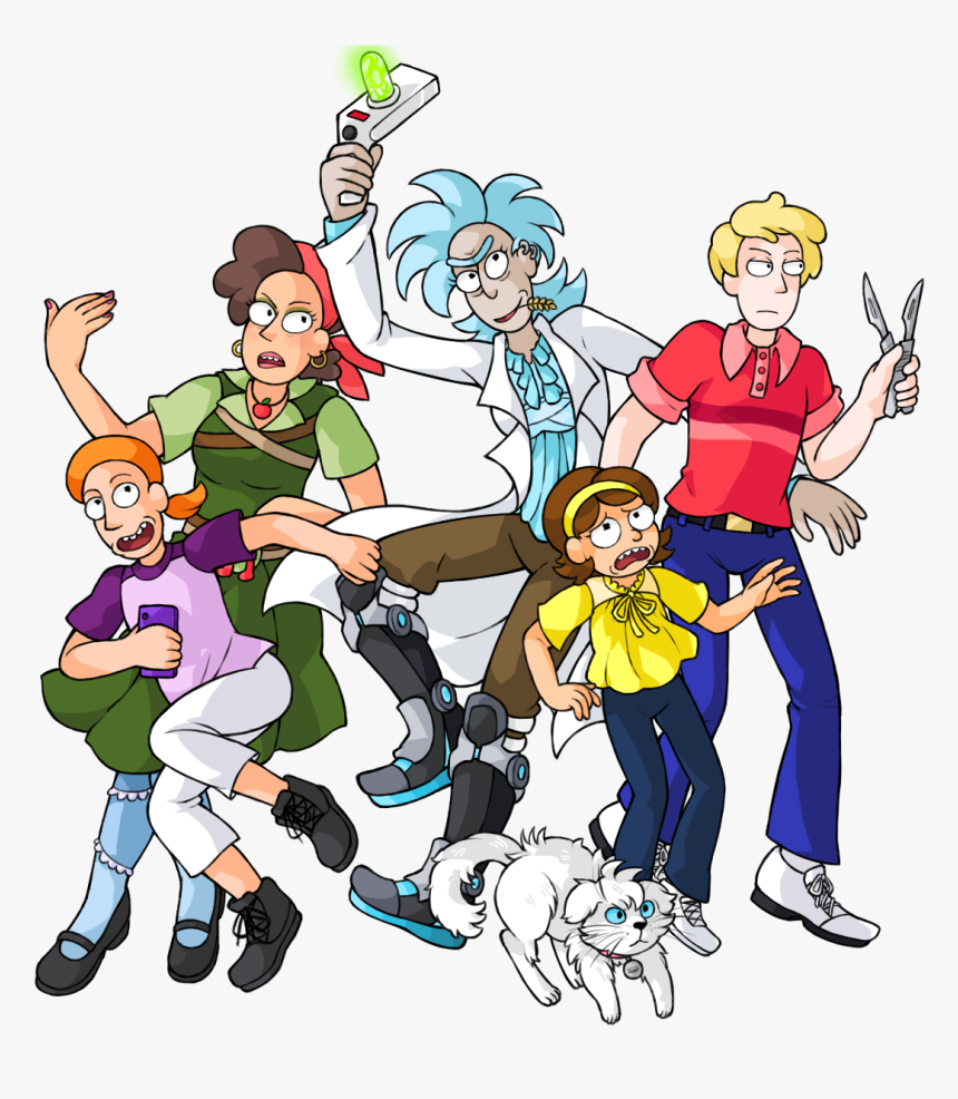 Female Jerry Rick And Morty , Png Download - Rule 63 Rick Y Morty, Transparent Png, Free Download