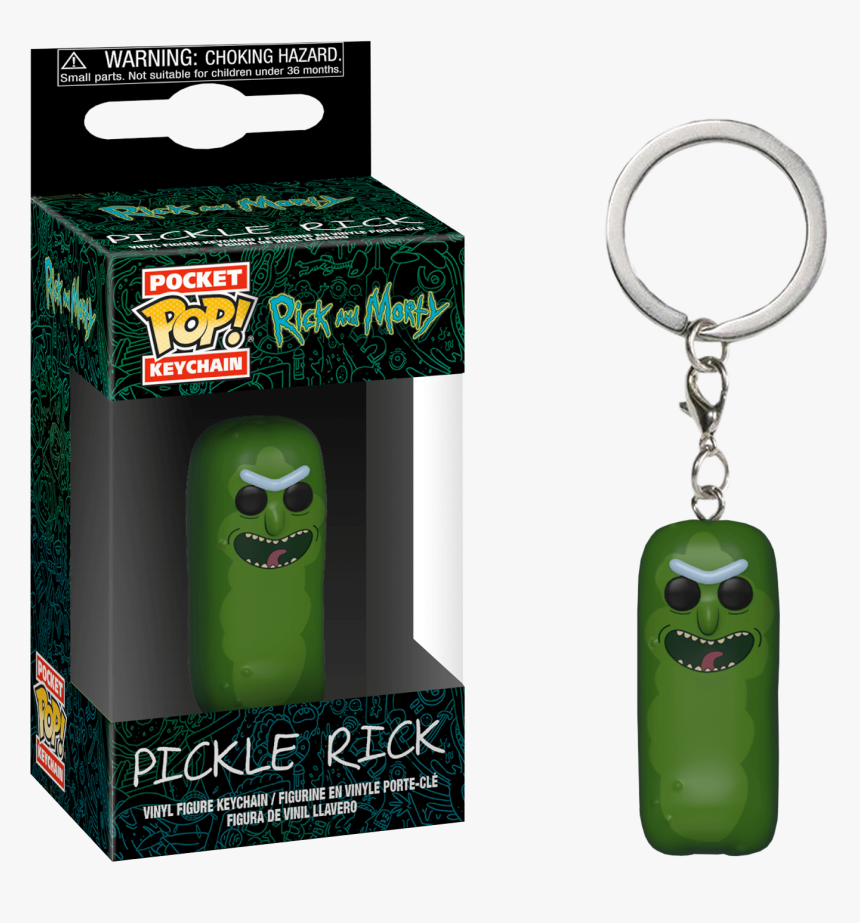 Transparent Pickle Rick Png - Pickle Rick Funko Pop, Png Download, Free Download