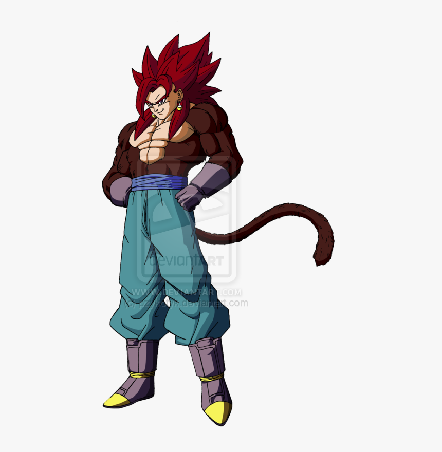 Dragon Ball Z Super Saiyan 4 Vegito , Png Download - Dragon Ball Z Vegito Super Saiyan 4, Transparent Png, Free Download