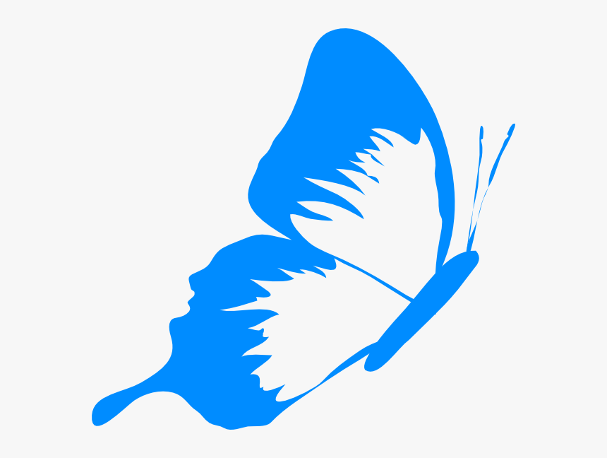 Butterfly Outline Clip Art, HD Png Download, Free Download
