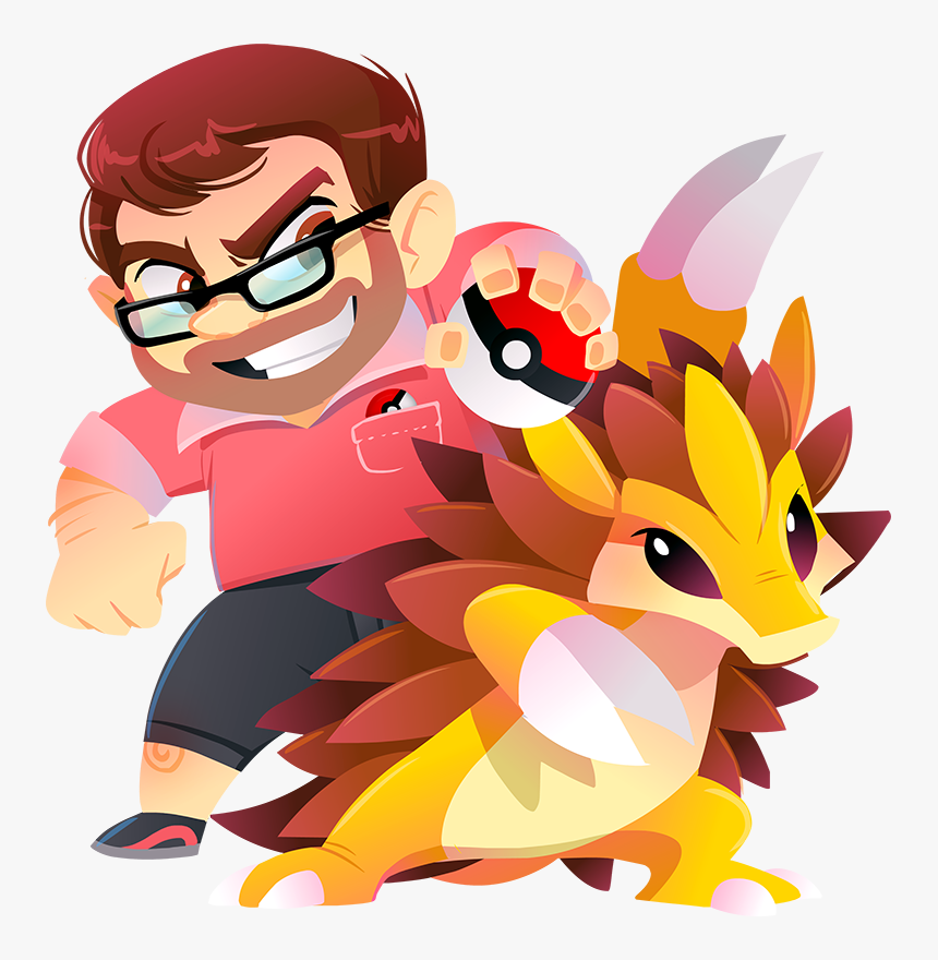 Sandslash With Trainer, HD Png Download, Free Download