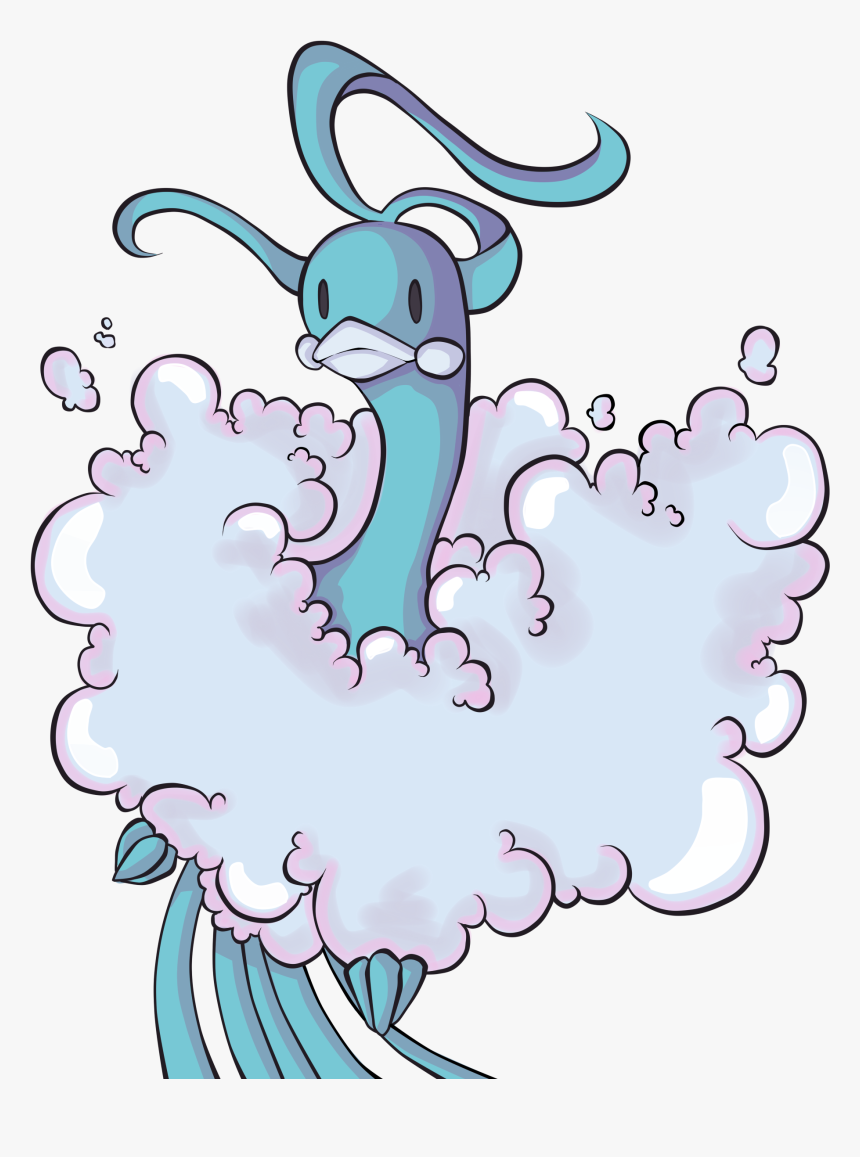 Altaria Artwork By Tikitik - Cartoon, HD Png Download, Free Download