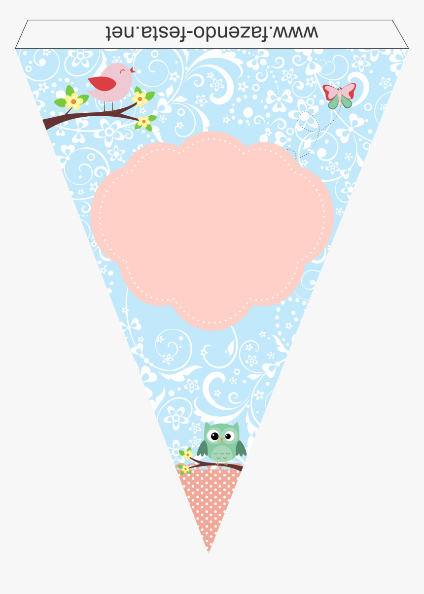 Transparent Pink Owl Png - Banderines Png Para Imprimir, Png Download, Free Download