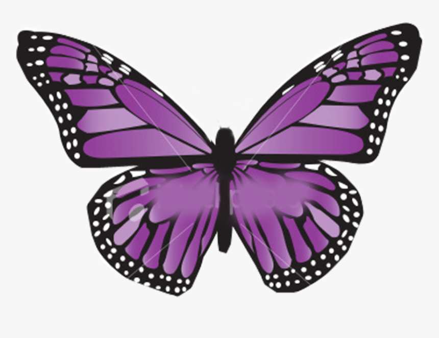 Clipart Butterfly Angel - Butterfly Symbol For Thyroid Cancer, HD Png Download, Free Download