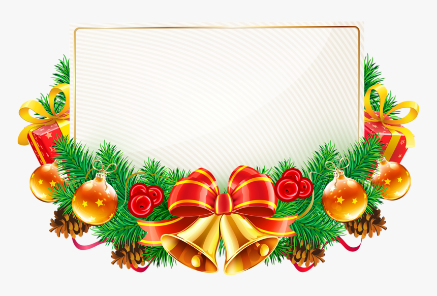 Fondos De Navidad Png - Transparent Background Christmas Frames, Png Download, Free Download