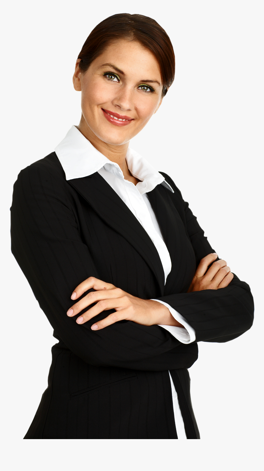 Woman Business Smile Png, Transparent Png, Free Download