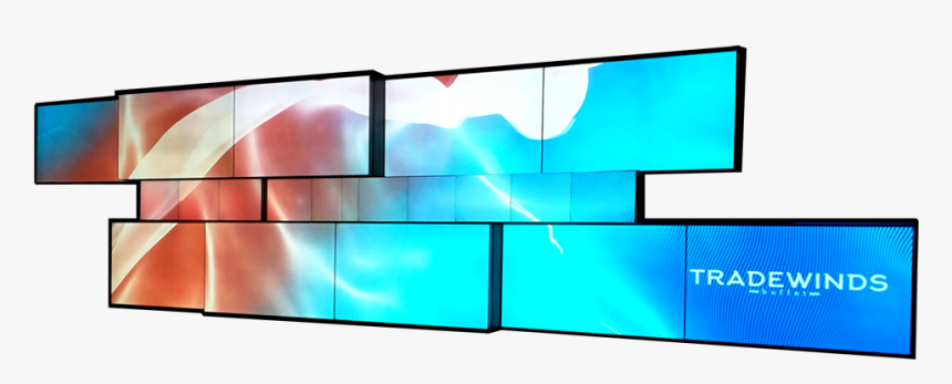 Video Wall - Architecture, HD Png Download, Free Download