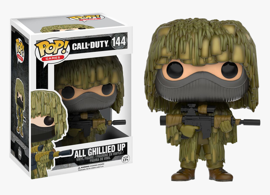 Transparent Call Of Duty Soldier Png - All Ghillied Up Funko Pop, Png Download, Free Download