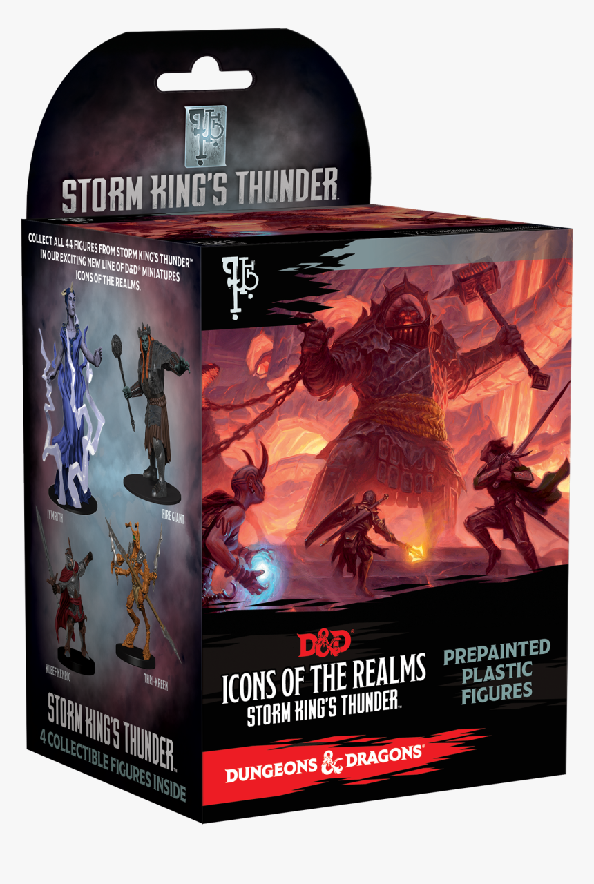 Dnd Wizkids Iconsoftherealms Stk Boxshot - Icons Of The Realms Storm King's Thunder, HD Png Download, Free Download