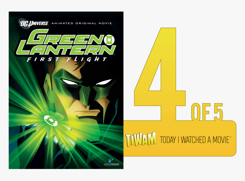 Green Lantern First Flight 2009, HD Png Download, Free Download
