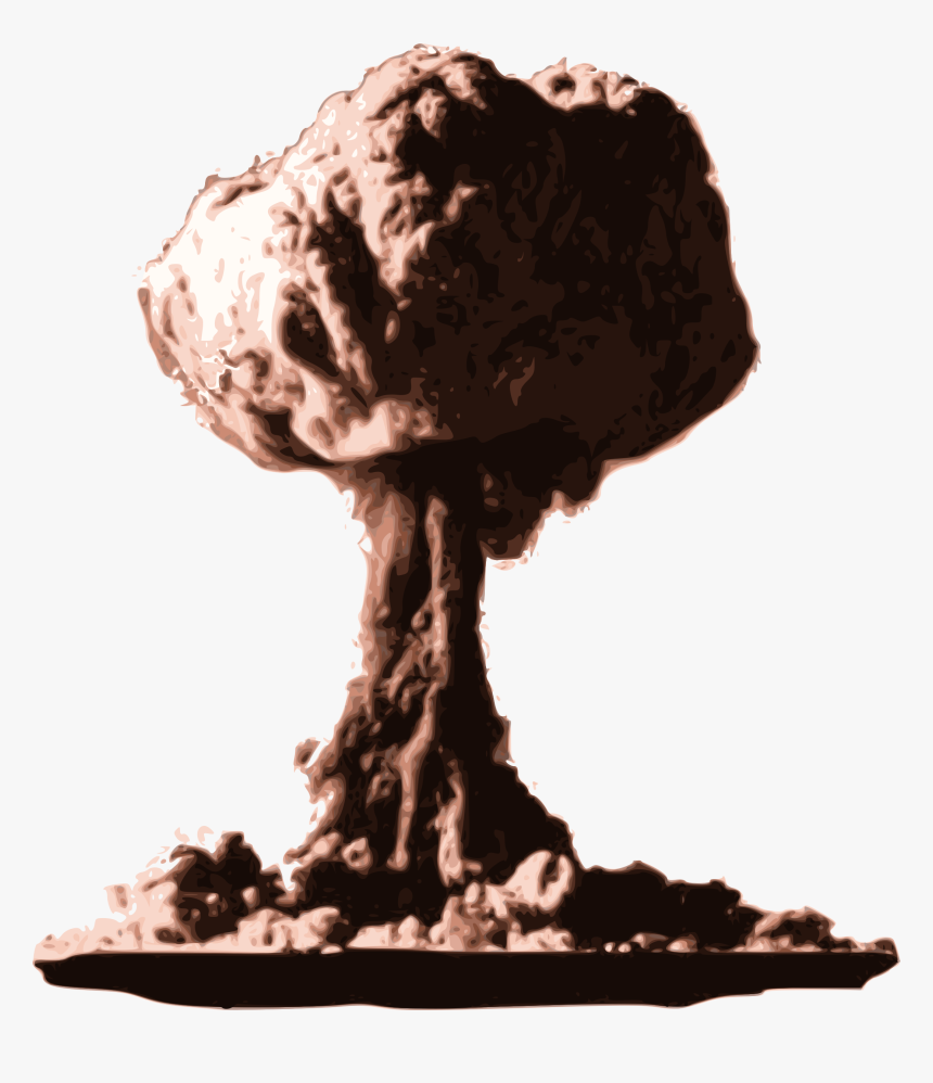 Atomic Explosion Png Free Download - Nuke Mushroom Cloud Png, Transparent Png, Free Download
