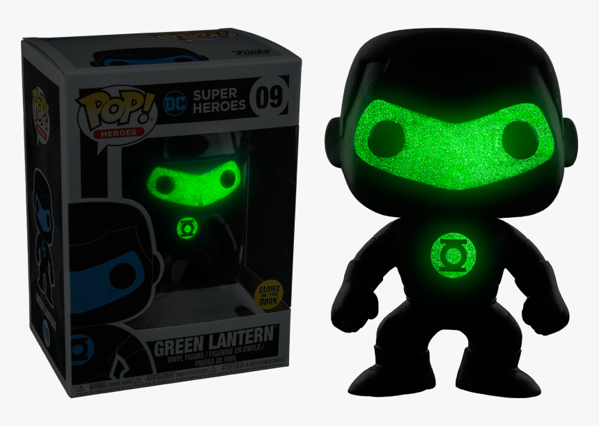 Funko Pop Green Lantern Glow In The Dark, HD Png Download, Free Download