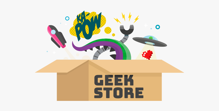 Geek Store Us - Illustration, HD Png Download, Free Download