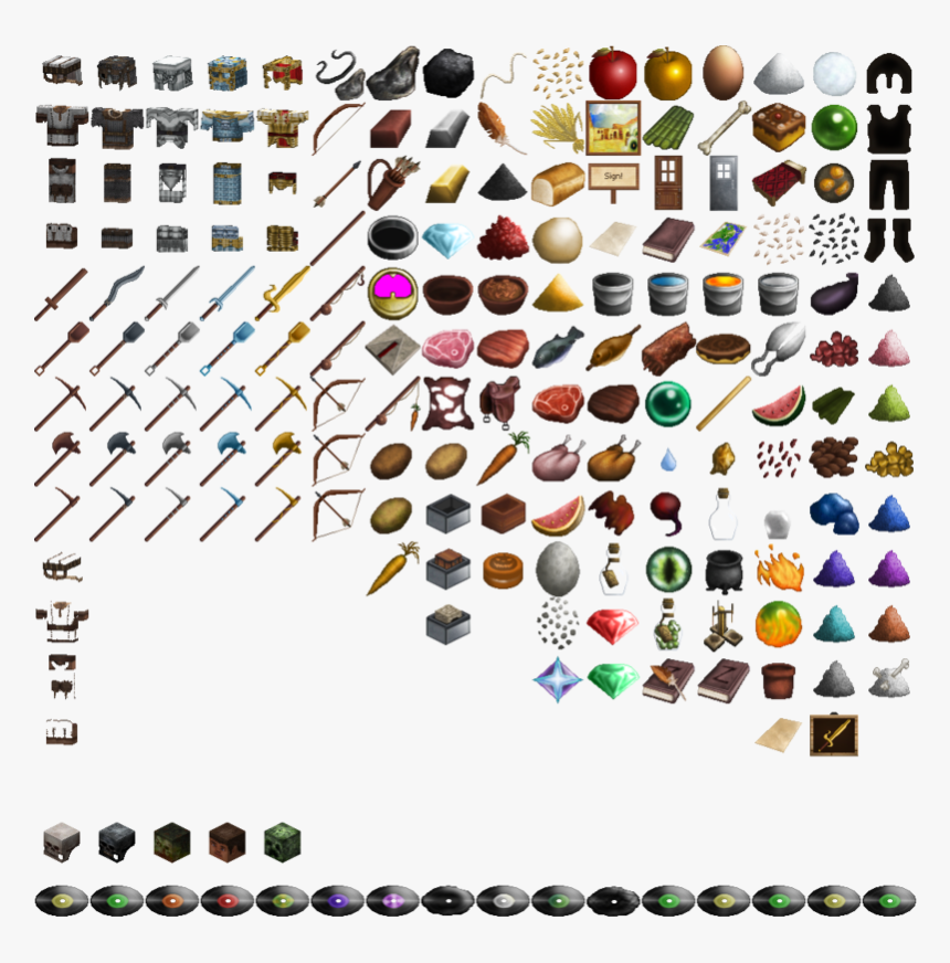 Http - //www - Img - 9minecraft - Texture Pack 2 - Minecraft Items Texture Pack, HD Png Download, Free Download