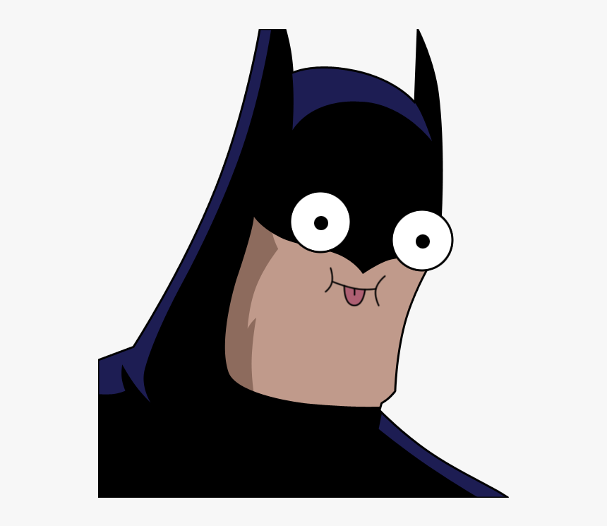 Head Icons Of Bat Computer Tanks World - Batman Funny Face, HD Png Download  - kindpng