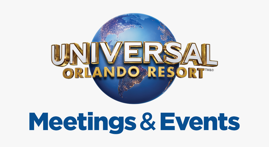 Universal Orlando Resort Meetings And Events Logo - Universal Orlando Resort Logo, HD Png Download, Free Download