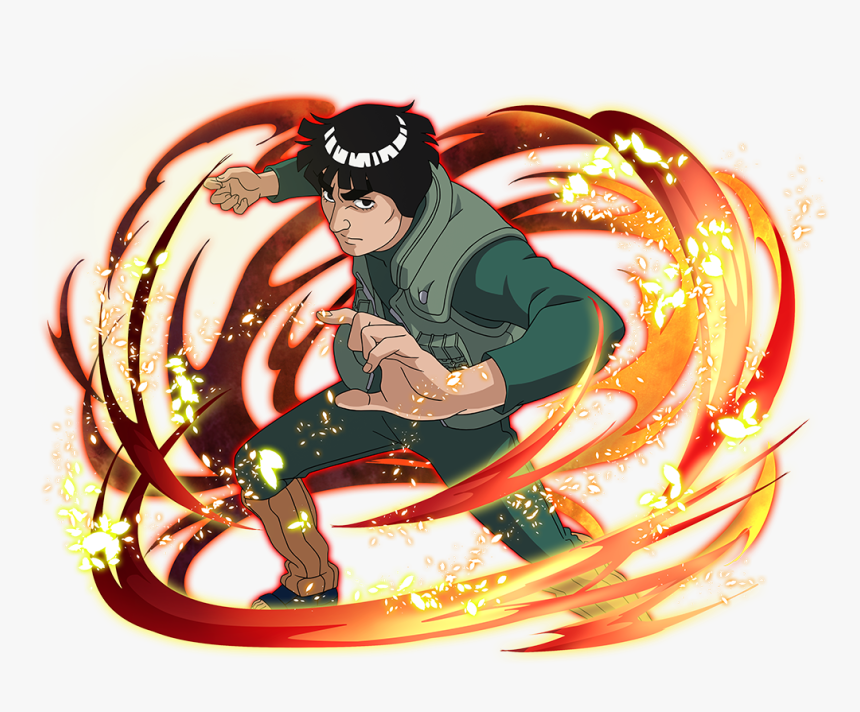 Might Guy Png Naruto Blazing, Transparent Png, Free Download