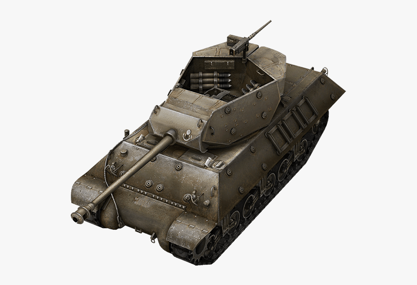 M10 Wolverine В World Of Tanks Blitz - World Of Tanks Wolverine, HD Png Download, Free Download